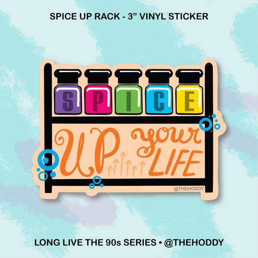 Spice Up Rack - 3" Vinyl Sticker